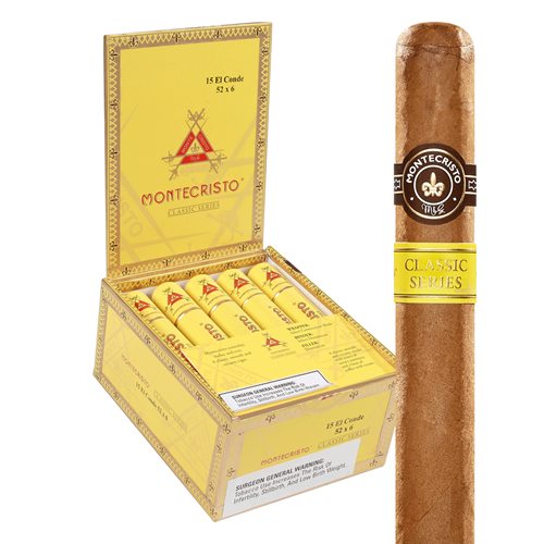 Montecristo El Conde en Tubo 52 x 6