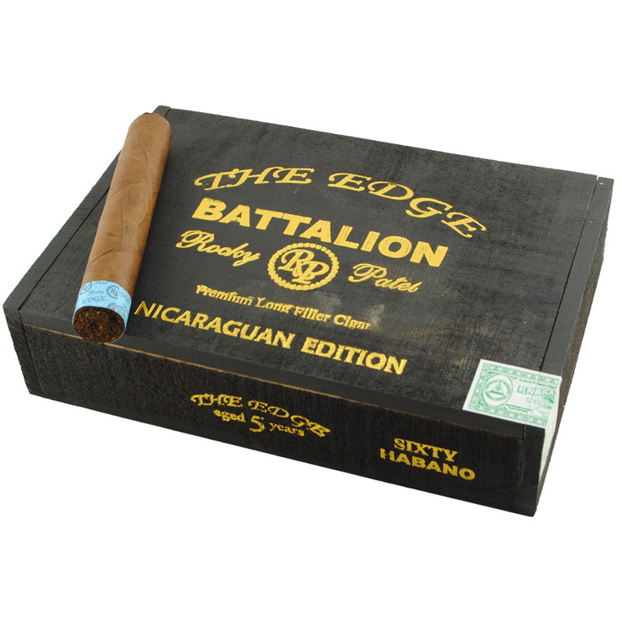 Rocky Patel “The Edge” Battalion premium Long Filler Cigar 6 x 60