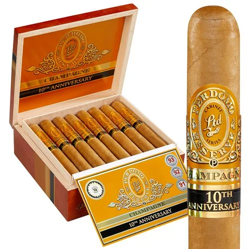 Perdomo Champagne Reserve Epicure 10th Anniversary 6 x 54 Connecticut